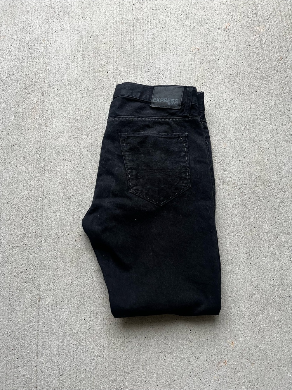 Express Men’s Black Slim Jeans